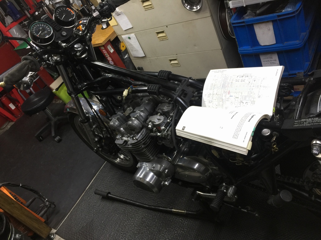Z1000A G.S様 ウオタニSP2取り付け | GREEN GARAGE