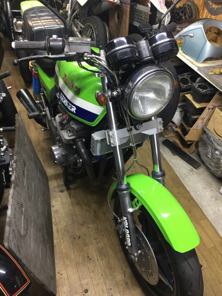 Z1000J M.T様 フロントブレーキホース製作 | GREEN GARAGE