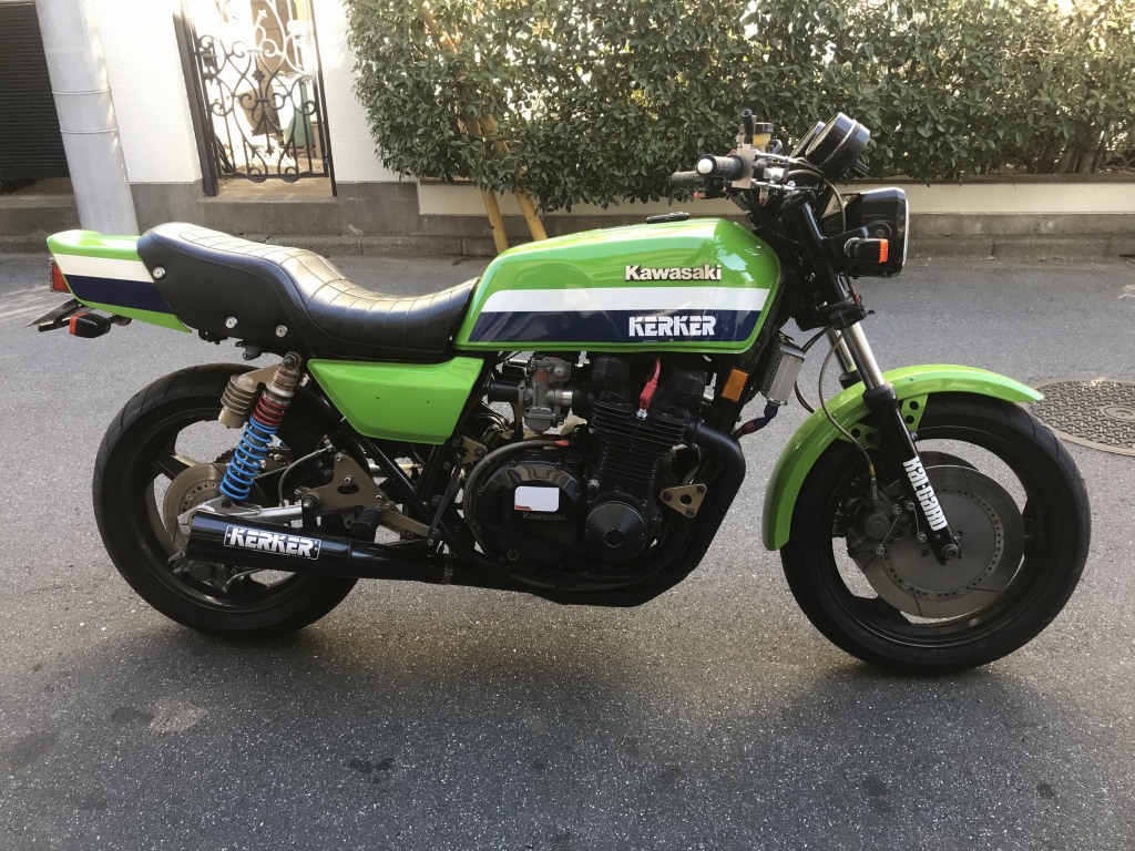 Z1000R I.K様 メガホンマフラー交換 | GREEN GARAGE