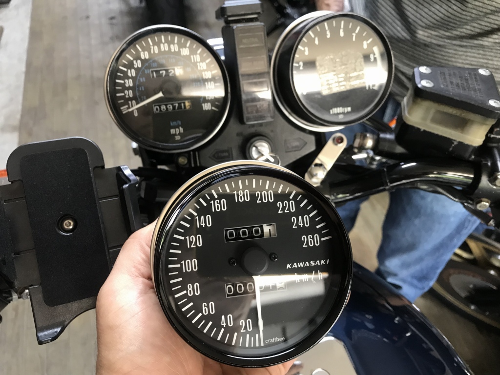 Z1000Mk2 T.H様 メーター交換 | GREEN GARAGE