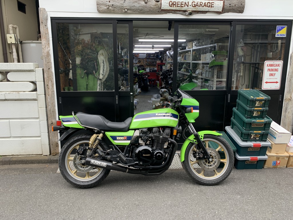Z1000R2 K.S様 分解点検 | GREEN GARAGE