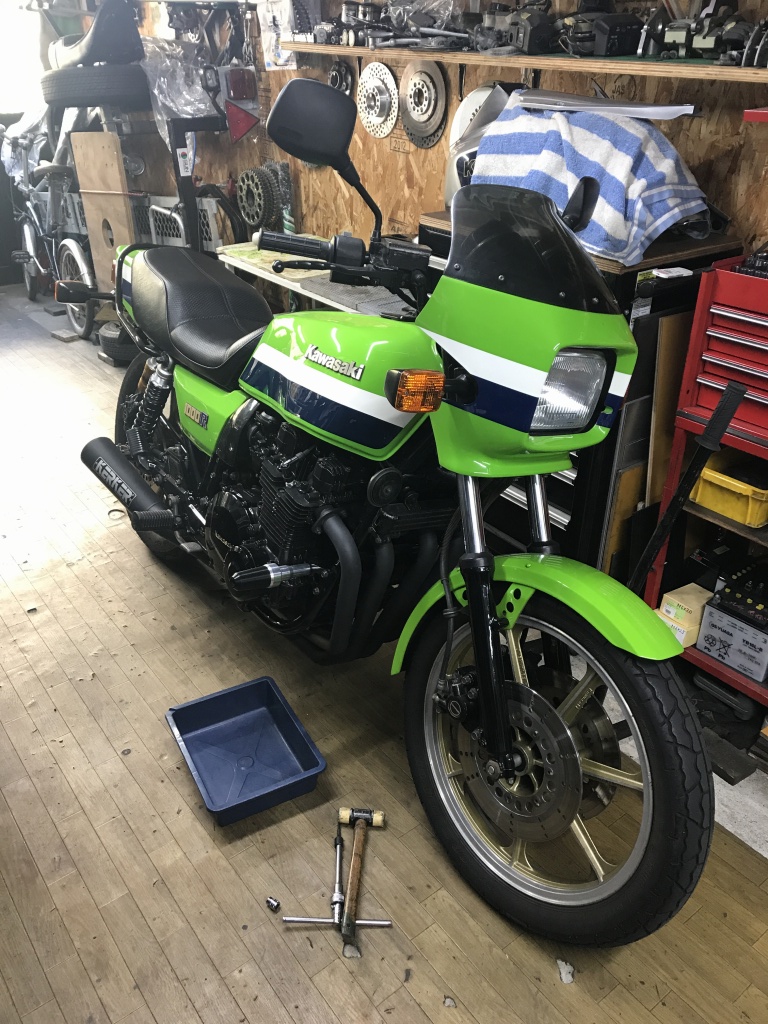 Z1000R1 H.Y様 クラッチハウジング交換 | GREEN GARAGE