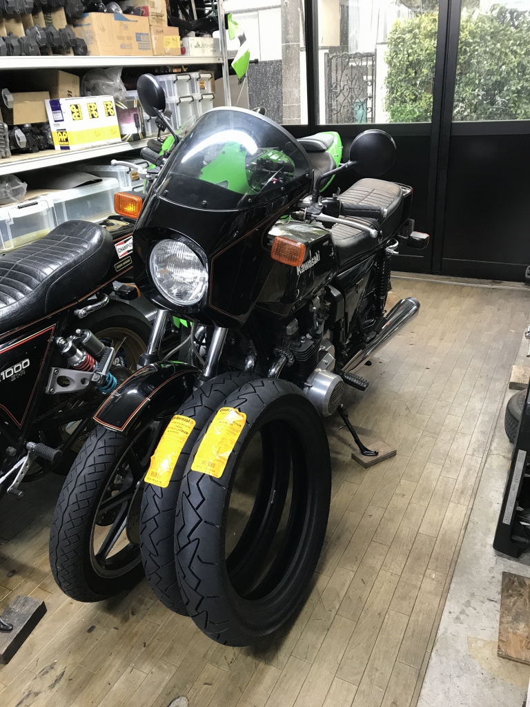 Z1R2 K.S様 コンチタイヤ取り付け | GREEN GARAGE