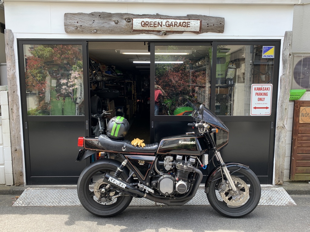 z1r2型タンク z1z2 z1r kerker z1000mk2 Z1R2 K.K様 納車整備 | GREEN GARAGE