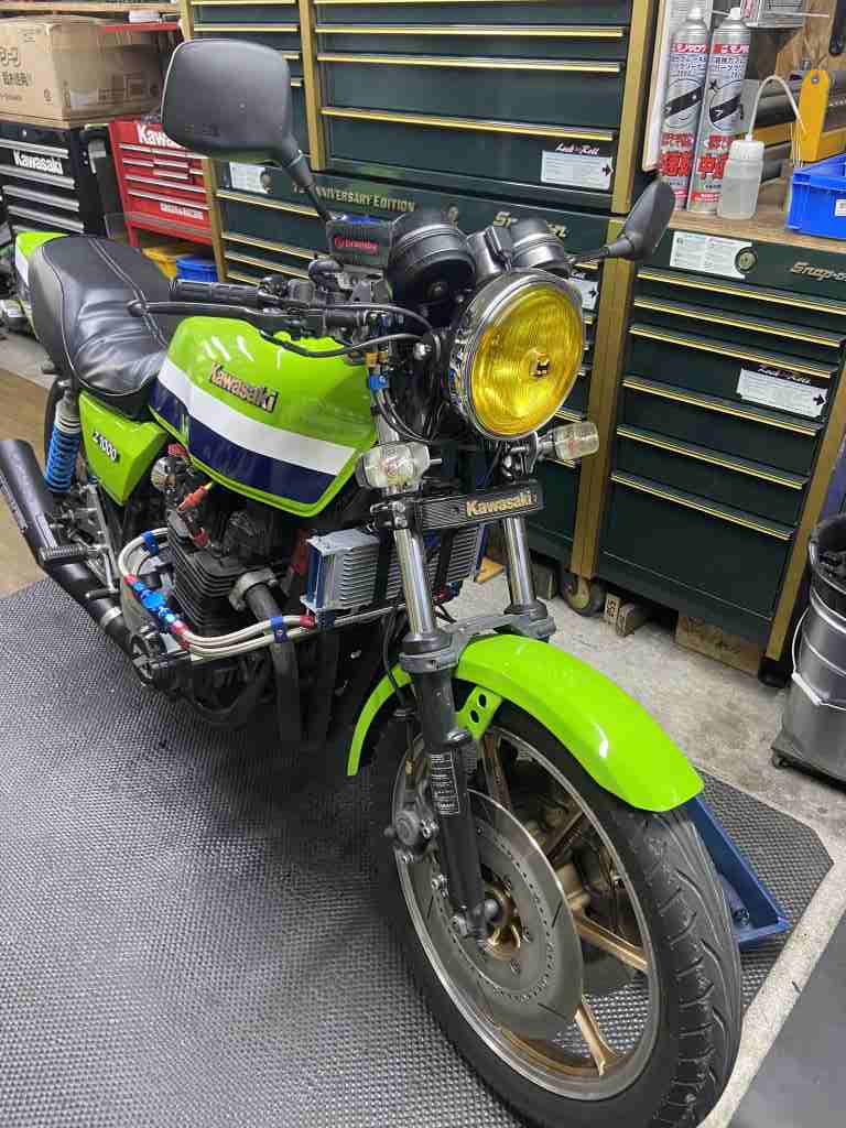 Z1000J A.S様 クラッチ滑り修理 | GREEN GARAGE