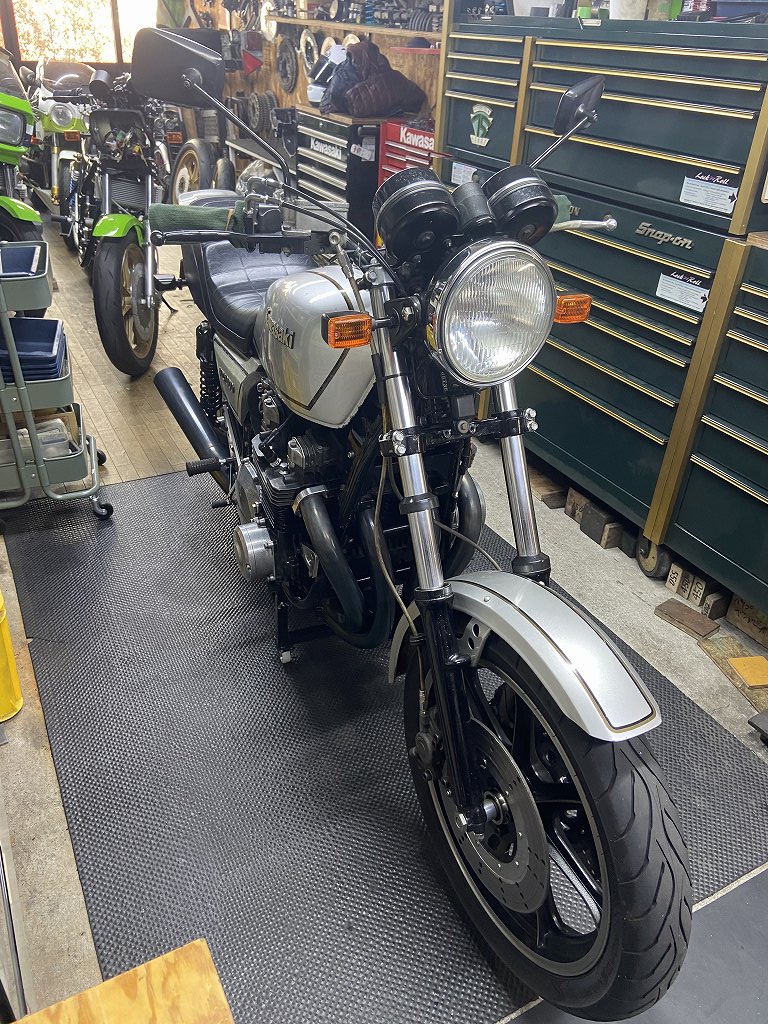 Z1000J2 T.Y様 フロントフォークオーバーホール | GREEN GARAGE