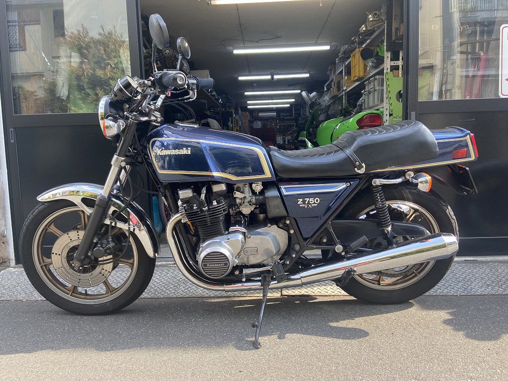 Z750FX1 W.H様 エンジン腰上分解 | GREEN GARAGE
