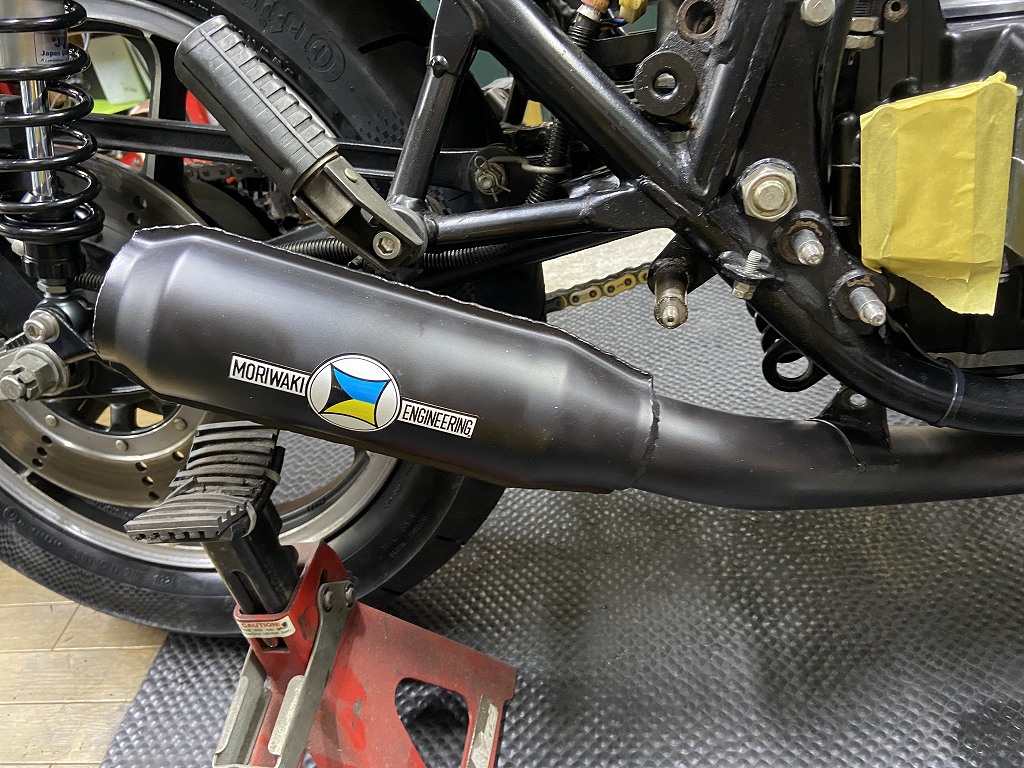 Z1000Mk2 T.T様 モリワキモナカ用ステー製作 | GREEN GARAGE