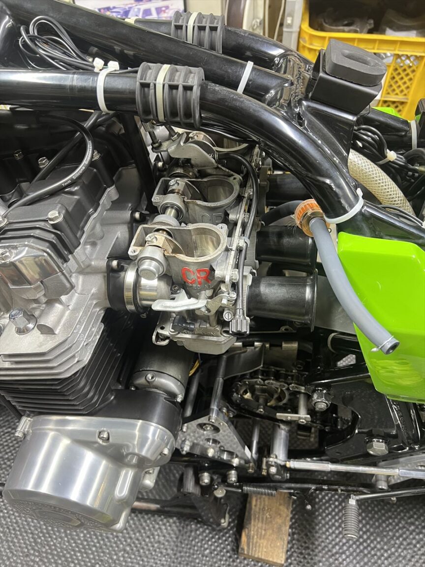 Z1000J2 U.S様 CRキャブ中間開度不調の原因と対処法 | GREEN GARAGE