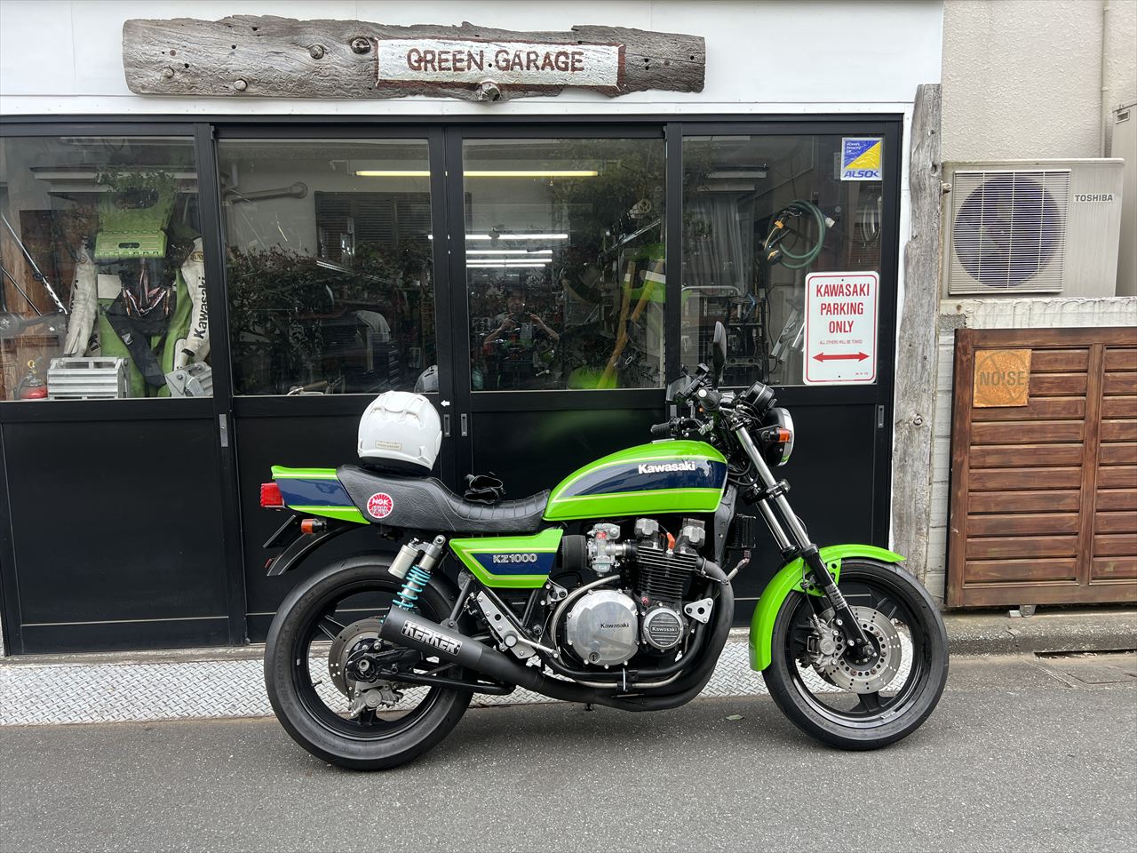 Z1000J1 K.K様 継続車検 | GREEN GARAGE