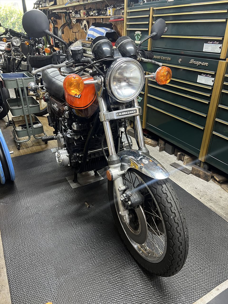 Z1 O.A様 オイルパンネジの修理 | GREEN GARAGE