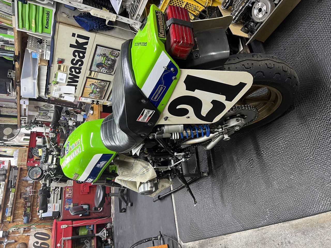 デモ車#21 シリンダー修理完了 腰上組み立て | GREEN GARAGE