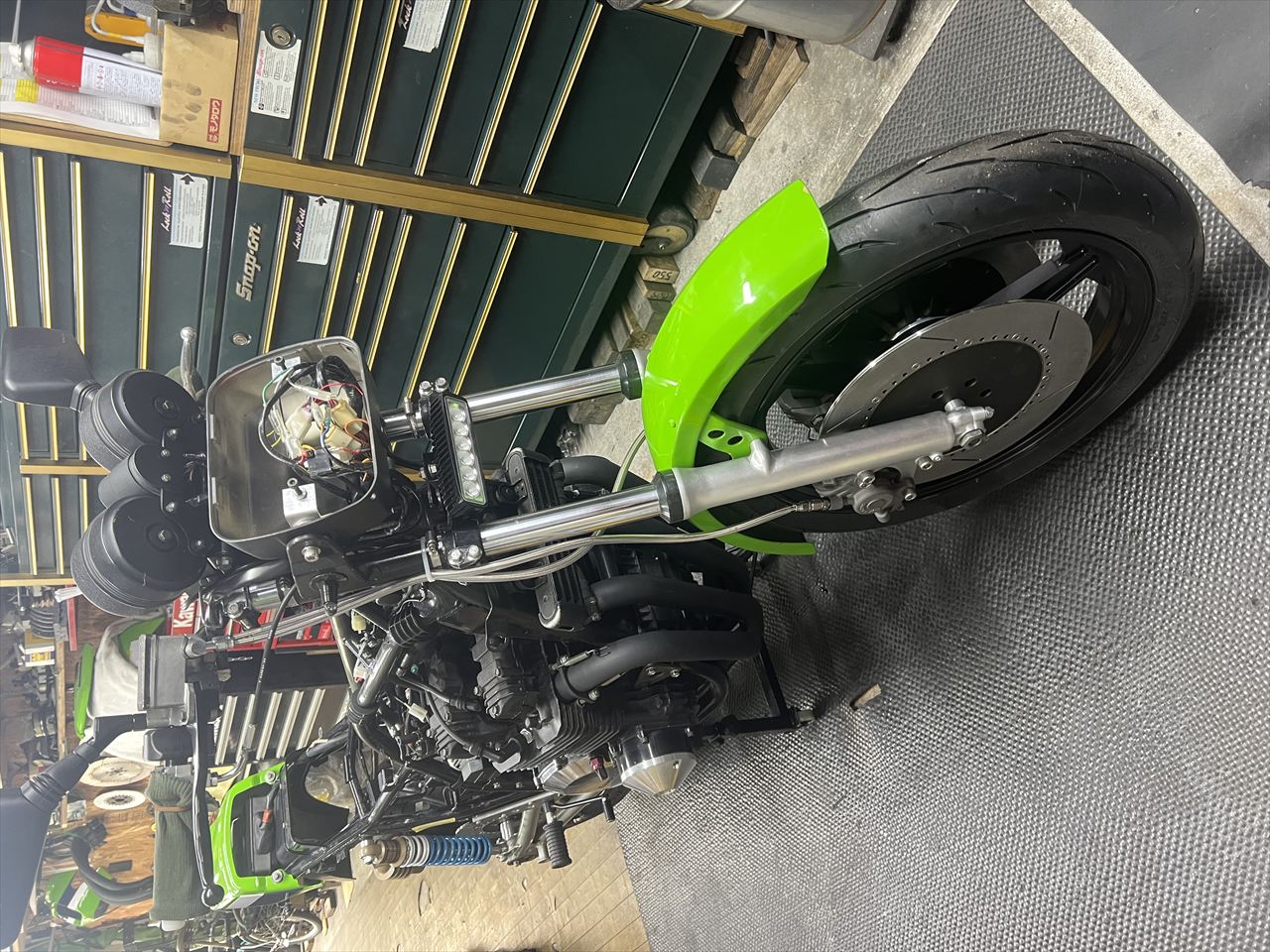 Z1100B1 H.J様 エンジン腰上分解点検 | GREEN GARAGE