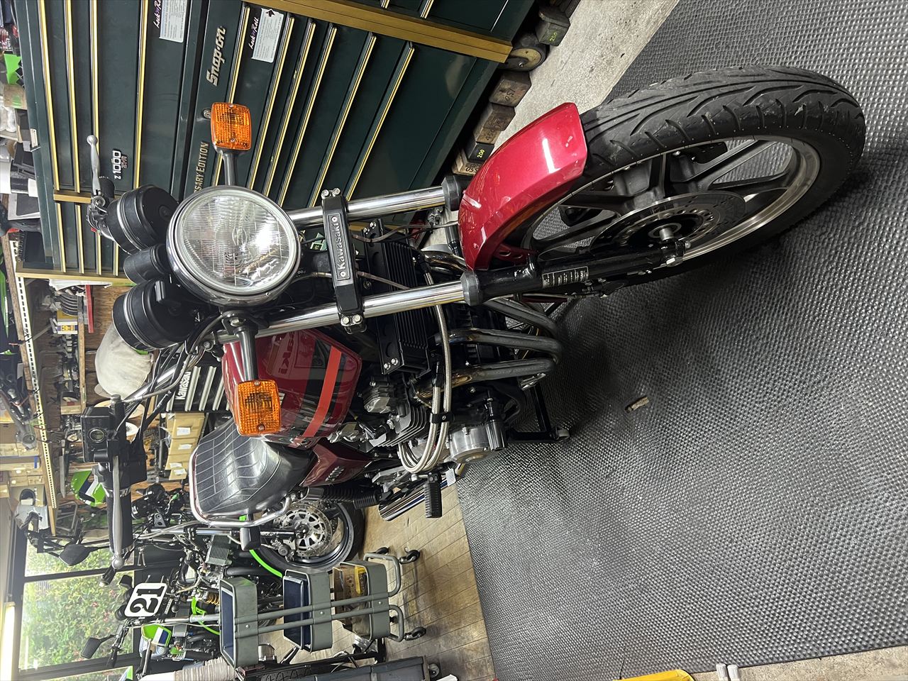 Z1000J1 F.T様 TMRキャブ取り付け | GREEN GARAGE