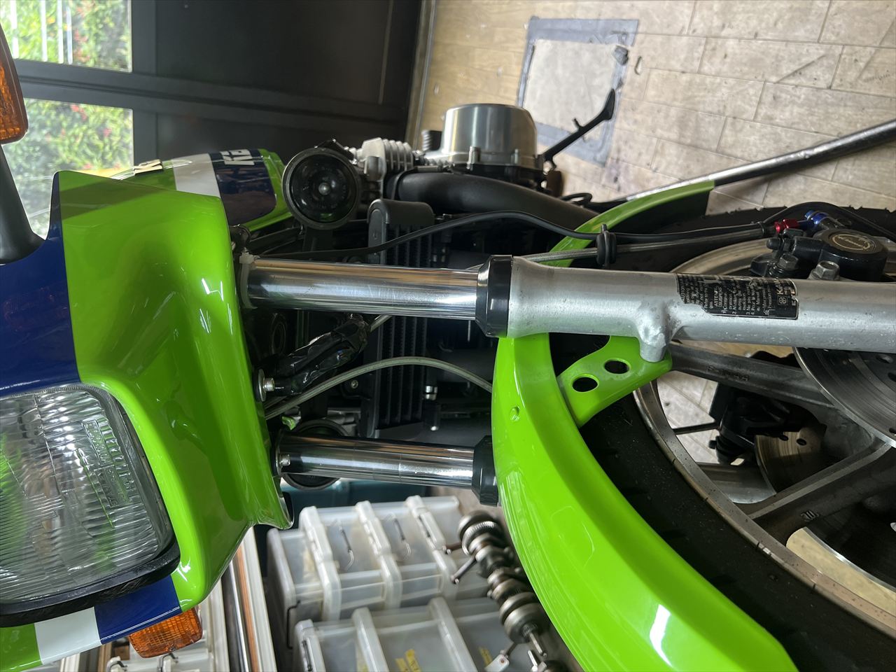 Z1100B2 O.S様 納車整備 イグニッションスイッチ交換 | GREEN GARAGE