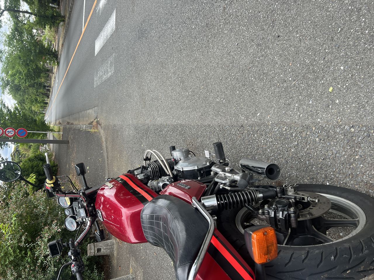 Z1000J1 F.T様 TMRキャブセッティング ウオタニSP2進角不具合で交換