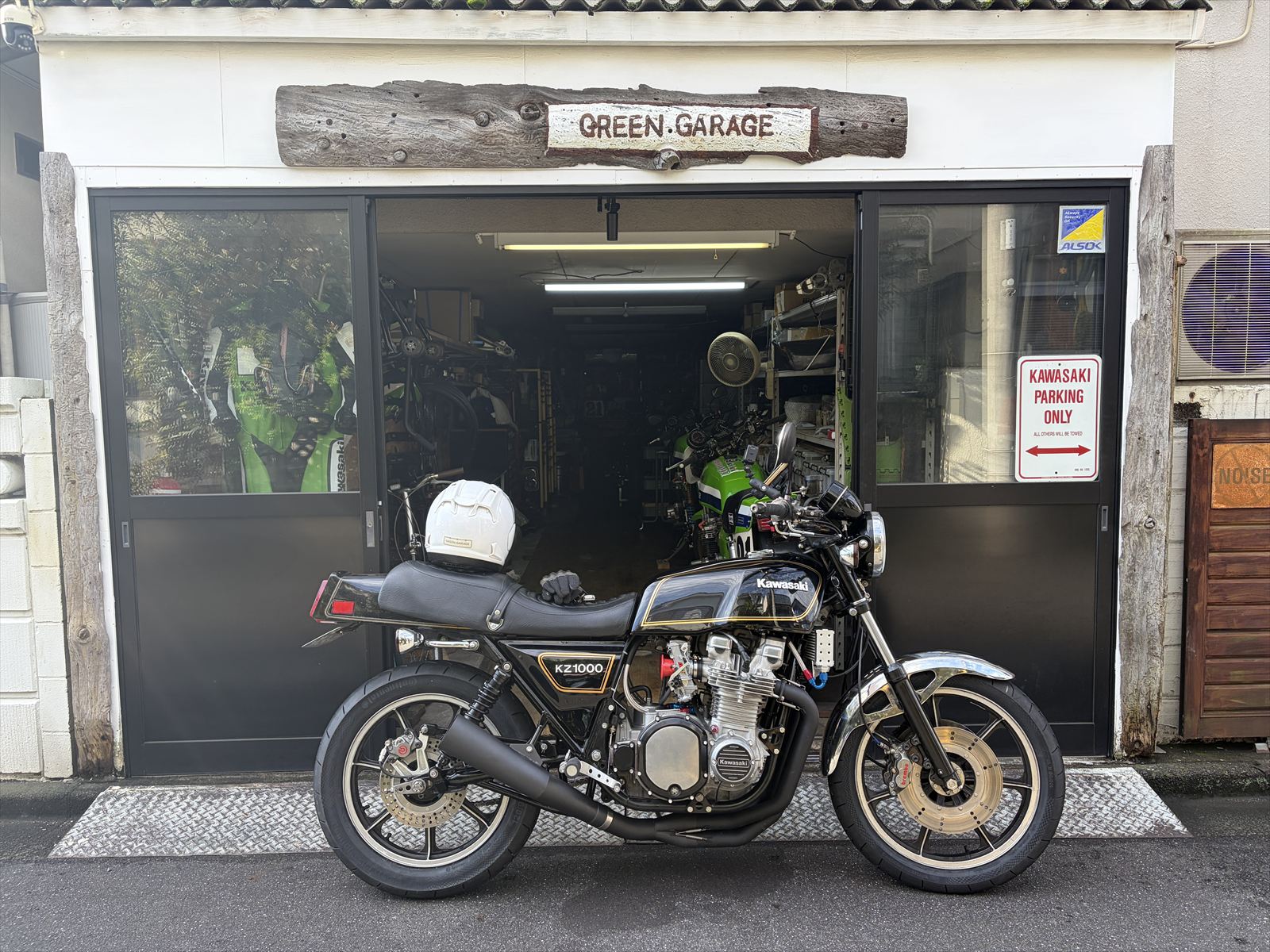 Z1000Mk2 A.K様 エンジンの慣らし運転300kmとキャブセッティング 走行