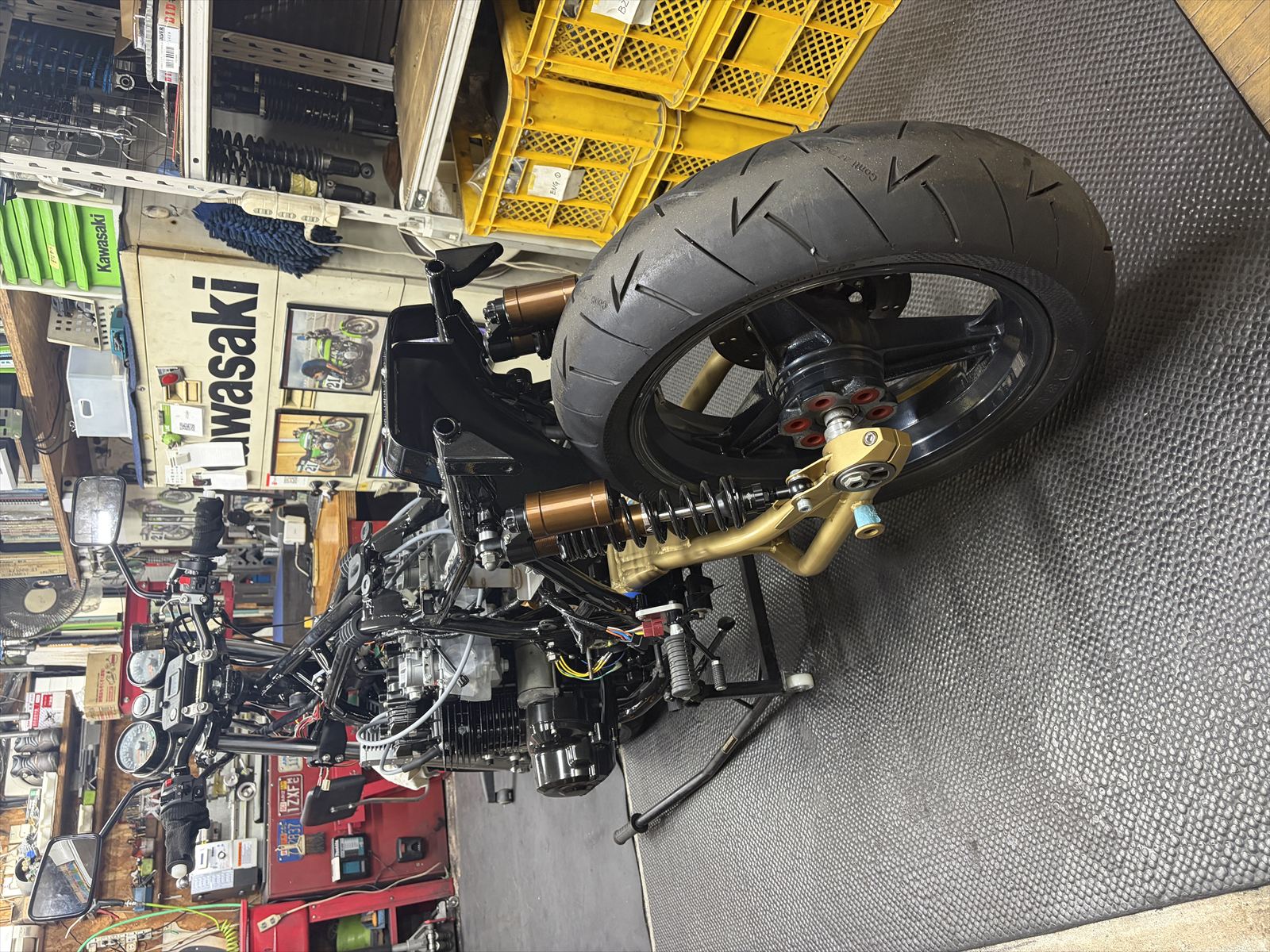 Z1100B2 K.A様 リヤダイマグのベアリング交換 アウタータイプスプロケ